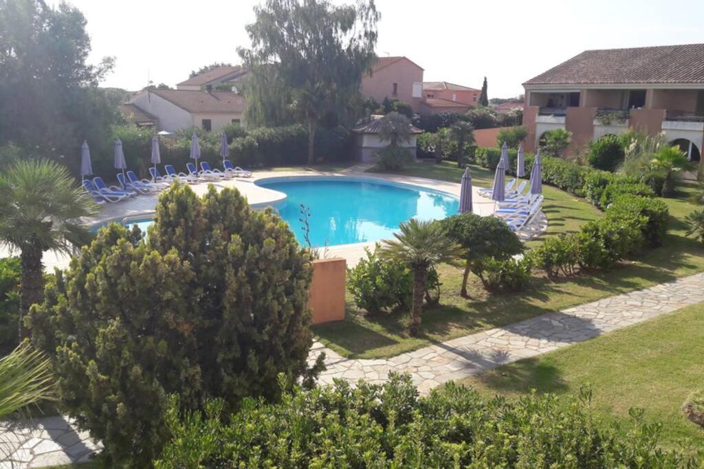 Appartement Les Pieds Dans L'Eau 300 M Plage - 2 Piscines Linguizzetta ภายนอก รูปภาพ